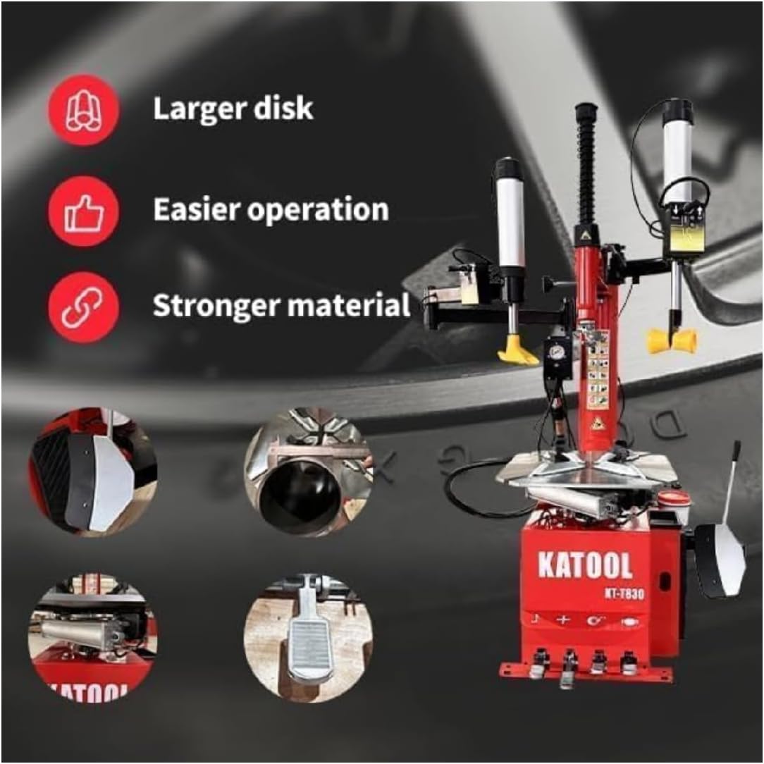 Step-by-step guide for KT-T830W tire changer worth it,should I buy KT-T830W tire changer,KT-T830W vs other tire machines,KT-T830W pros and cons,best heavy duty tire changer for shop,KT-T830W bead blaster performance - complete tutorial