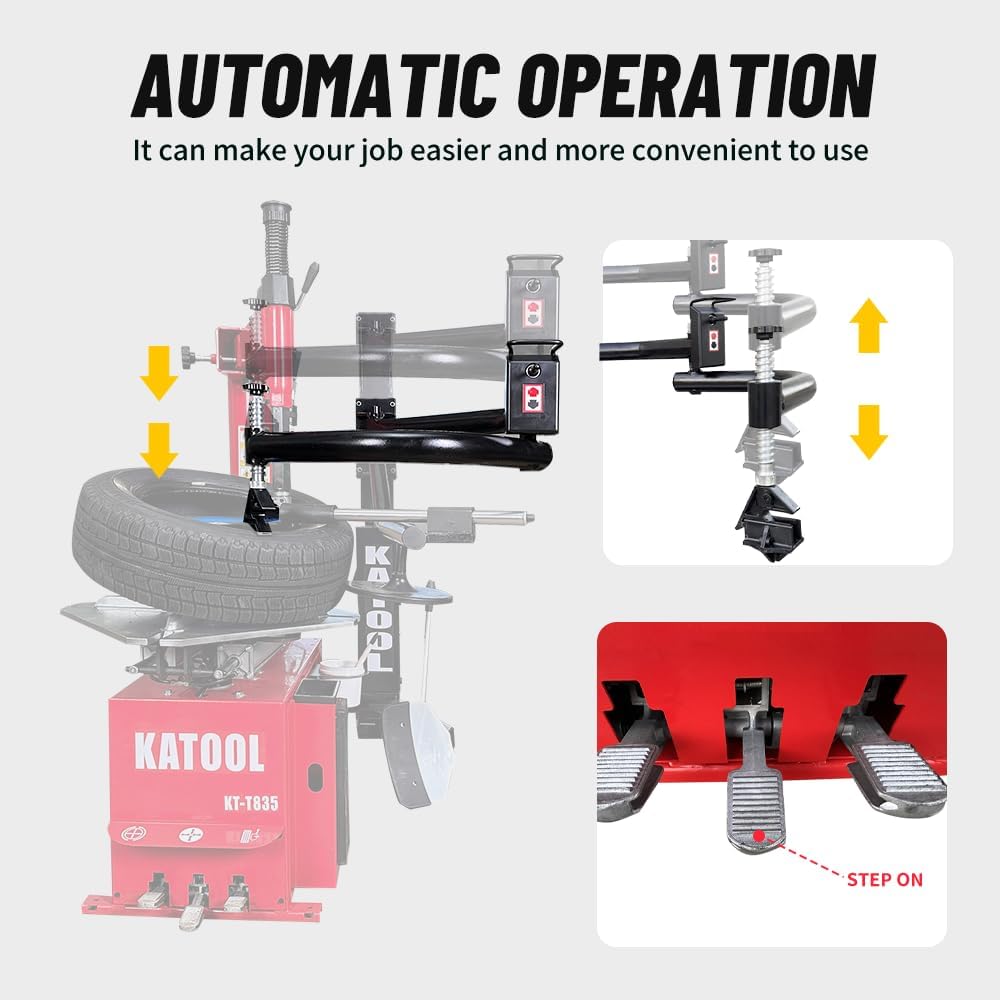 Step-by-step guide for KT-T835 tire changer worth buying,should I buy the KT-T835 tire changer,KT-T835 vs other tire machines,KT-T835 tire changer pros and cons,best tire changer for DIY garage,KT-T835 heavy duty tire machine - complete tutorial