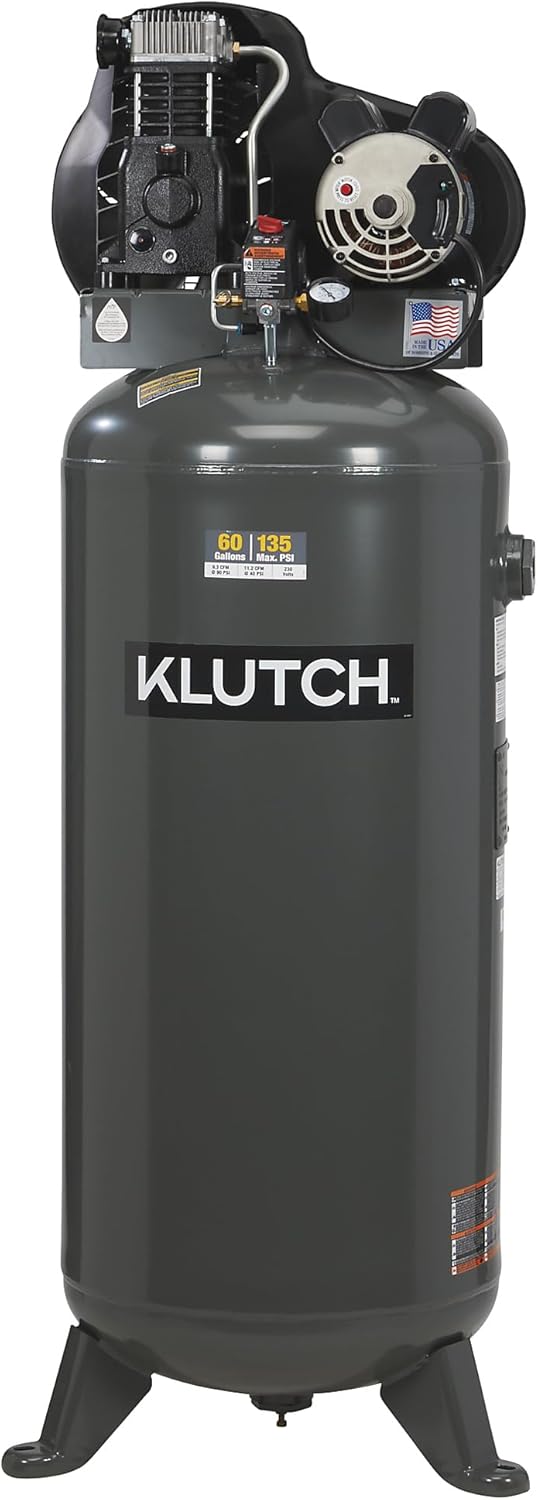 Image 1 of Klutch 60 gallon air compressor worth it