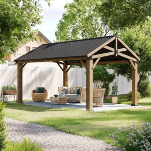 Image 1 of LET'S Patio cedar wood gazebo buy