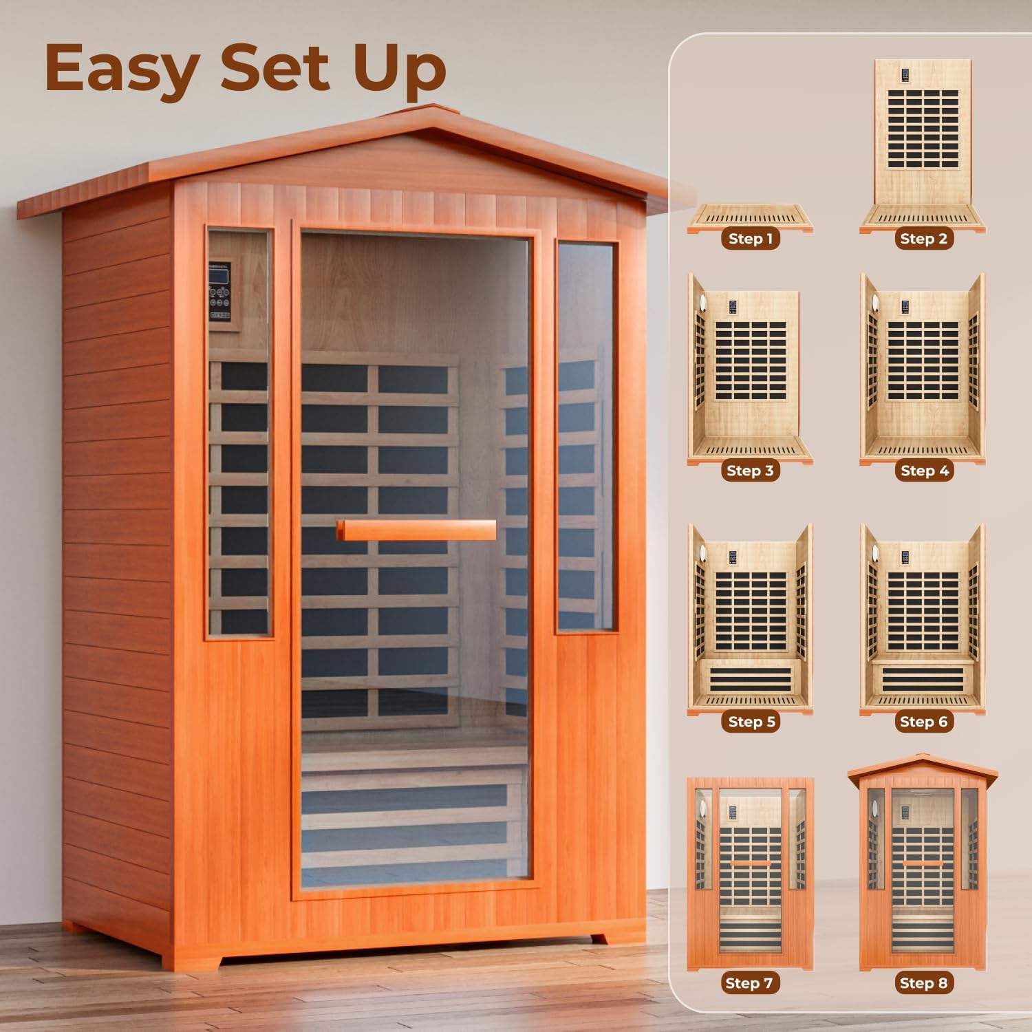 LINKHOO outdoor sauna worth buying,should I buy a LINKHOO sauna,LINKHOO sauna pros and cons,best outdoor sauna for backyard,LINKHOO vs other sauna brands,LINKHOO infrared sauna honest unboxing and complete package contents