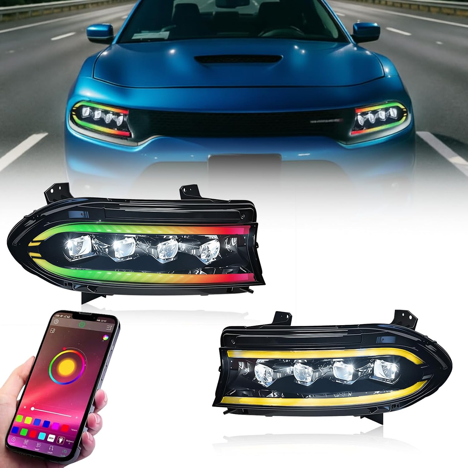 Image 1 of LPHIP Dodge Charger headlights worth it