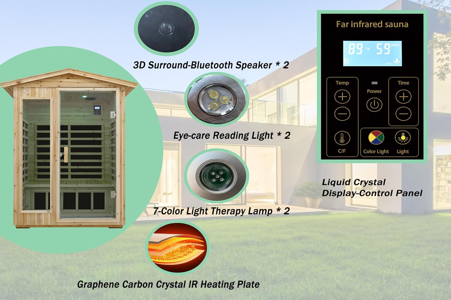LTCCDSS outdoor sauna worth buying,best 2 person far infrared sauna,LTCCDSS sauna vs competitors,outdoor sauna for home pros cons,should I buy LTCCDSS sauna,fir wood sauna benefits performance testing and real-world results
