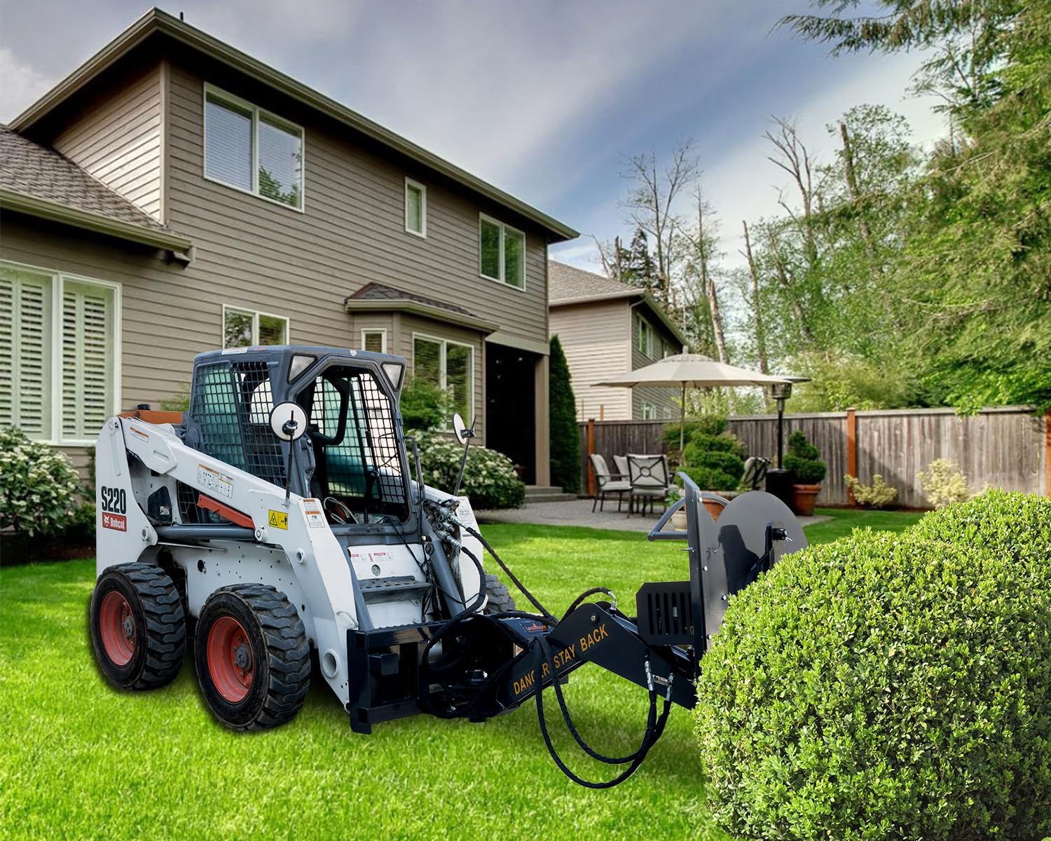 Image 1 of LandHonor skid steer brush cutter worth it