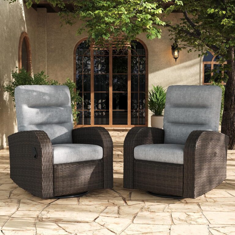 Image 1 of LayinSun outdoor swivel glider recliner