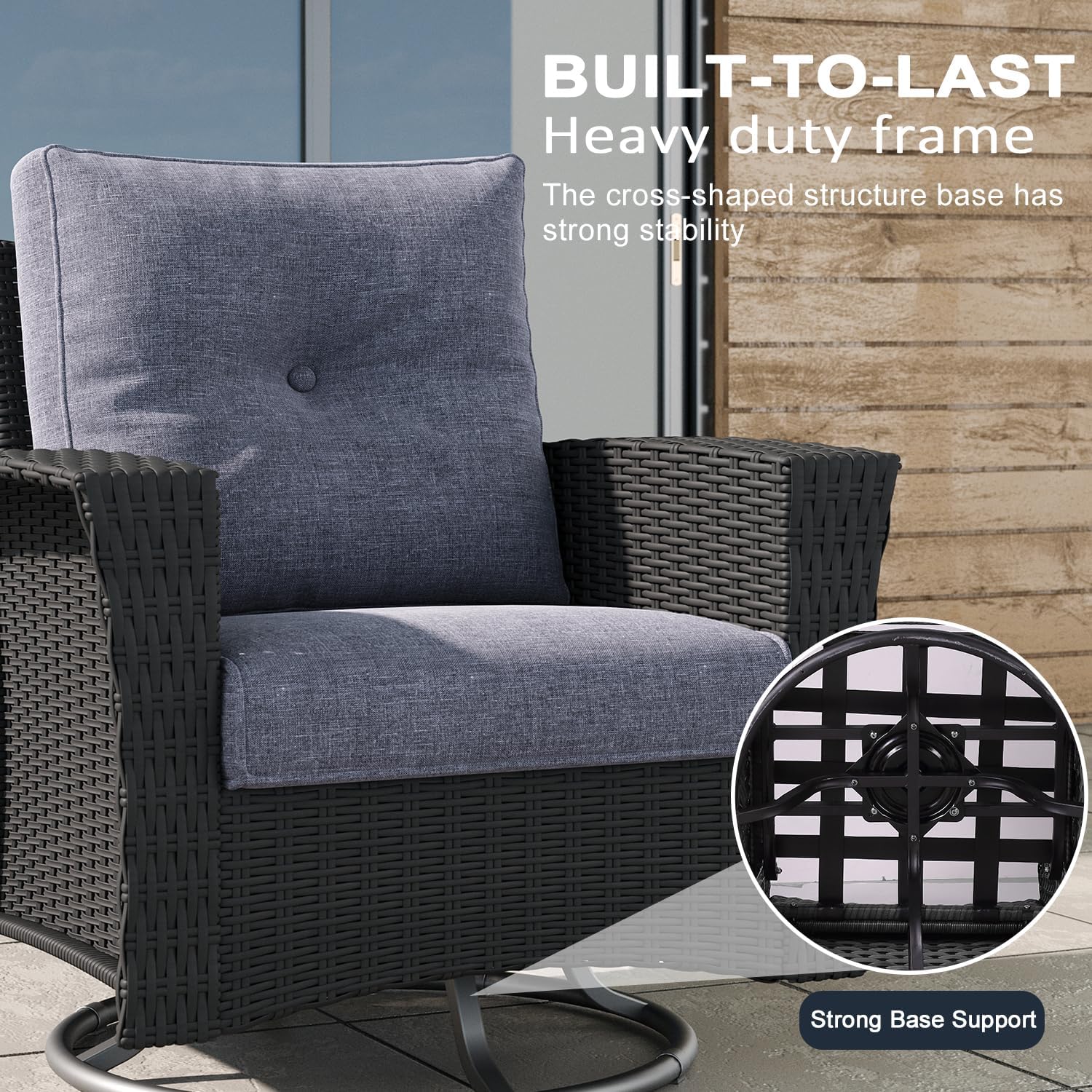 LayinSun wicker patio set buy,should I buy LayinSun patio set,LayinSun wicker set pros cons,best wicker patio furniture with fire pit,LayinSun conversation set worth buying,LayinSun vs other patio sets unboxing and complete package contents