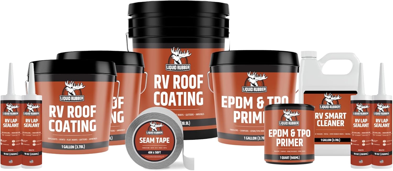 Image 1 of Liquid Rubber RV roof coating worth it