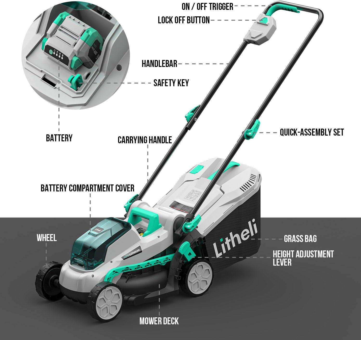 Step-by-step guide for Litheli 13 inch lawn mower worth it,should I buy Litheli lawn mower,Litheli 13 inch vs other mowers,Litheli cordless mower pros cons,best cordless lawn mower for small yard,Litheli E1-L33LMBC worth buying - complete tutorial