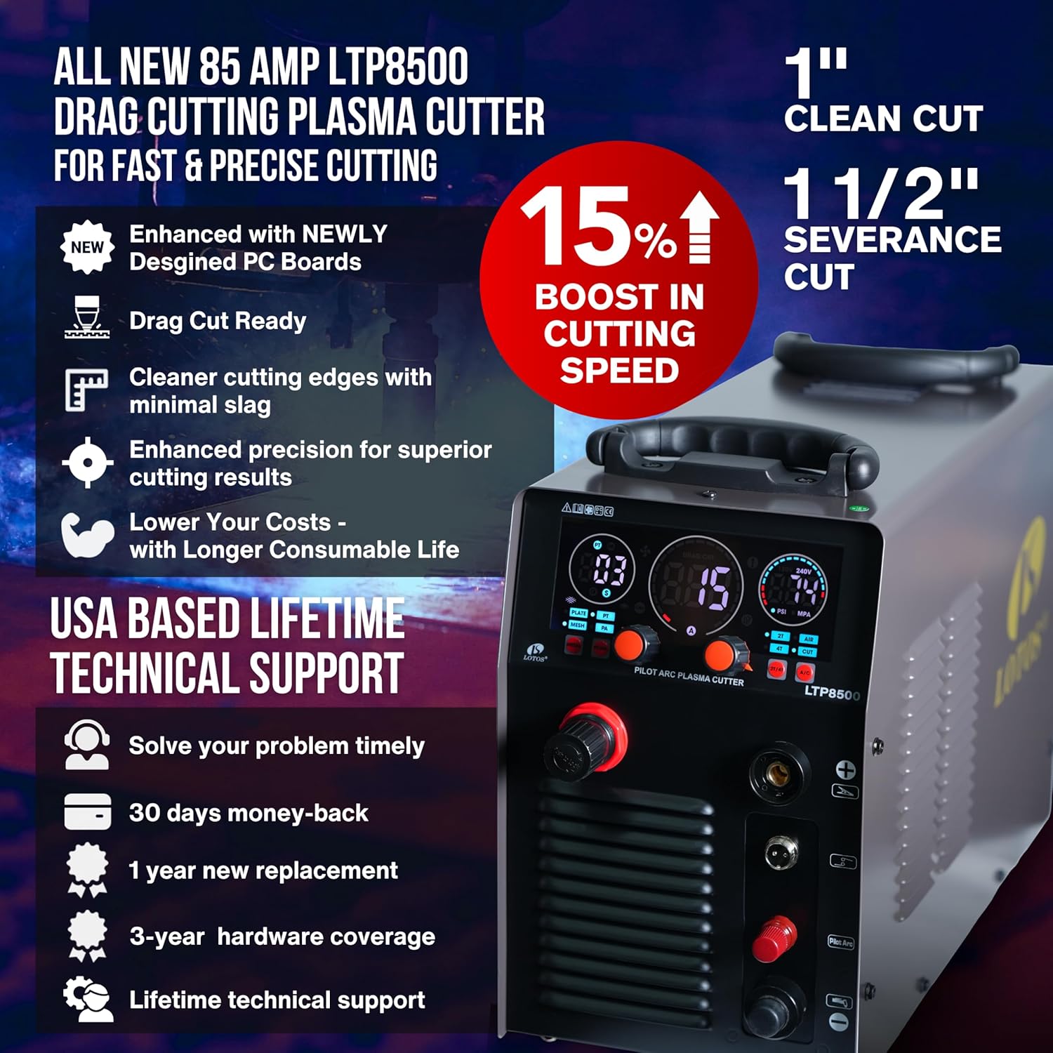 Lotos LTP8500 plasma cutter worth it,should I buy Lotos LTP8500,Lotos LTP8500 vs alternatives,LTP8500 pros and cons,Lotos plasma cutter for auto work,best plasma cutter for garage performance testing and real-world results