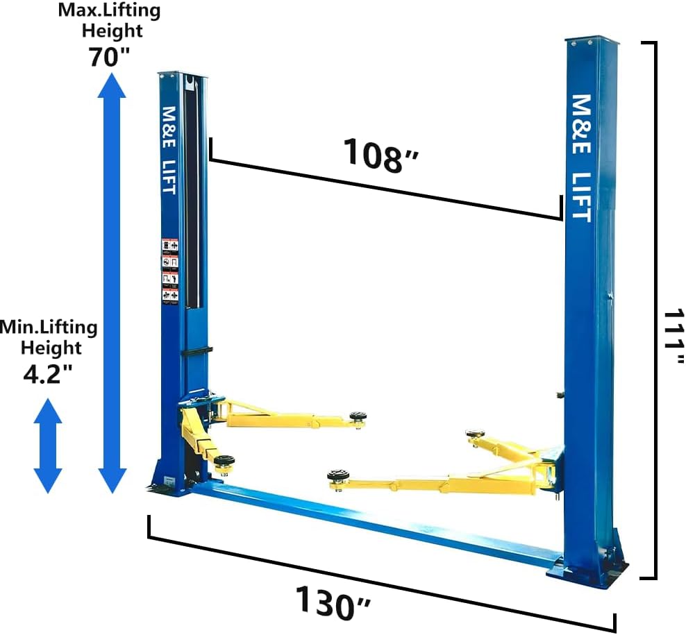 ME 110V 11000lbs 2 Post Lift worth it,should I buy ME 110V 2 Post Lift,ME 110V 2 Post Lift pros cons,best 110V car lift for shop,ME-H110YS-110V worth buying,11000lb 2 post lift for trucks performance testing and real-world results