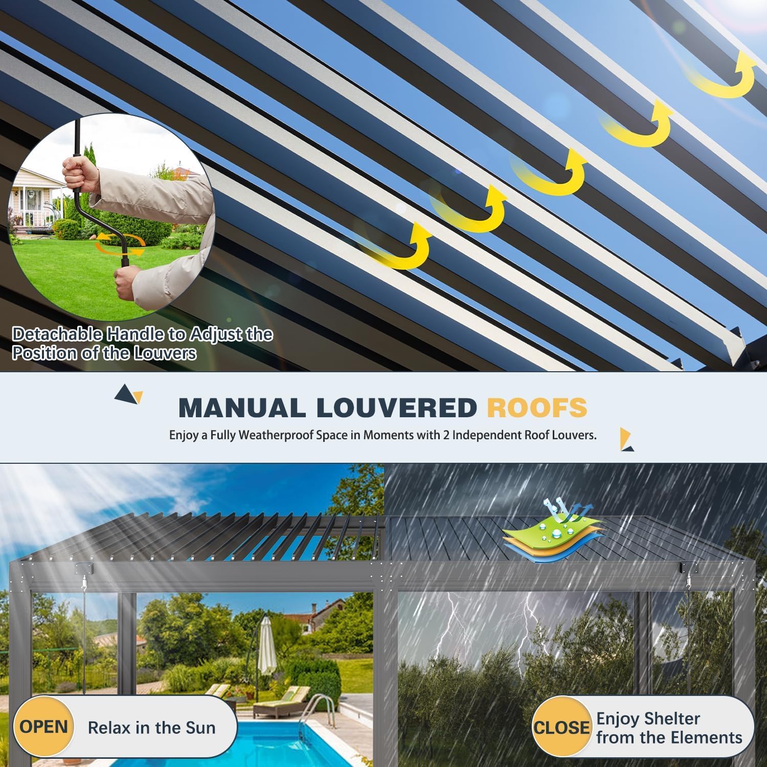 MELLCOM louvered pergola worth buying,should I buy MELLCOM pergola,MELLCOM pergola pros cons,best aluminum pergola for patio,MELLCOM pergola honest opinion,MELLCOM pergola vs alternatives unboxing and complete package contents
