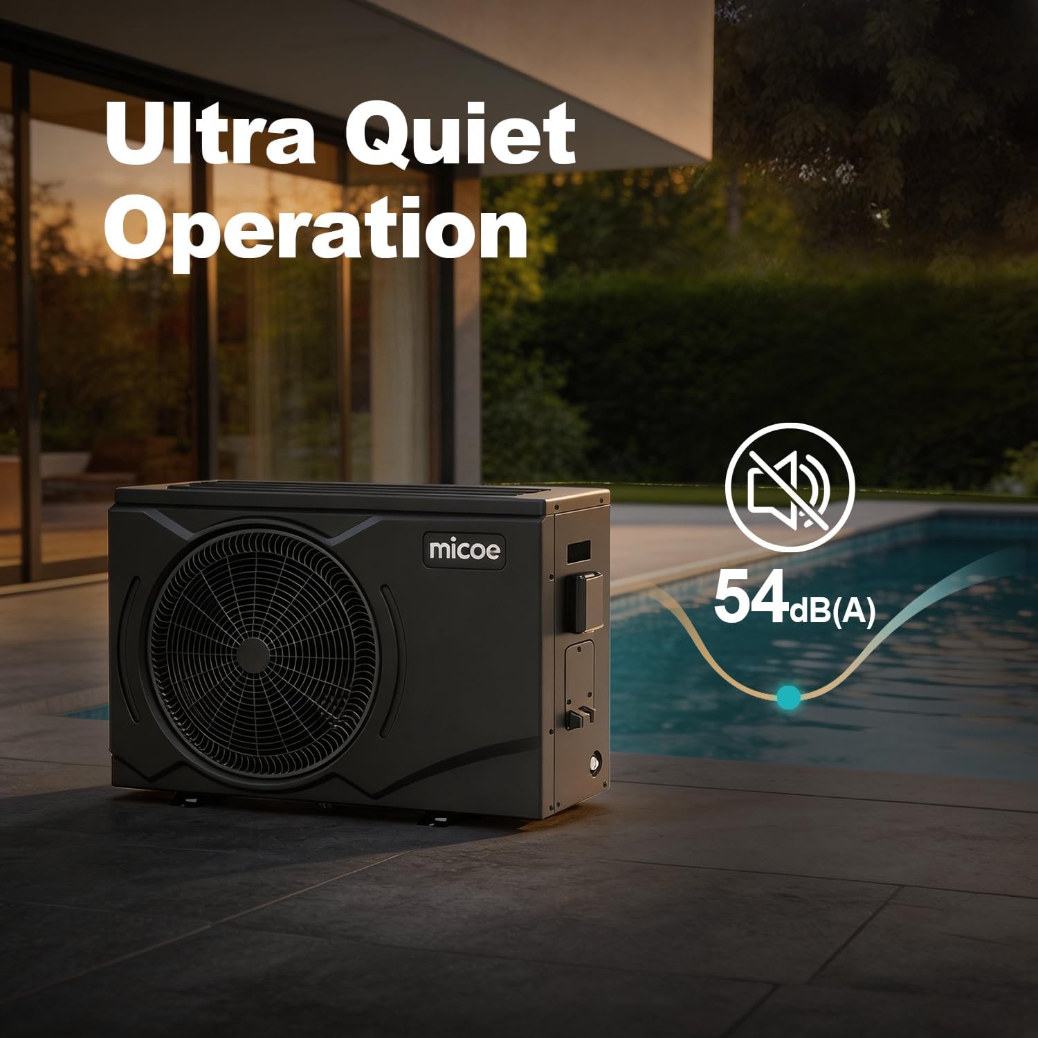 MICOE pool heat pump worth buying,should I buy MICOE pool heat pump,MICOE heat pump pros cons,best electric pool heater for inground pools,MICOE vs other pool heaters,MICOE 100k BTU heat pump honest performance testing and real-world results
