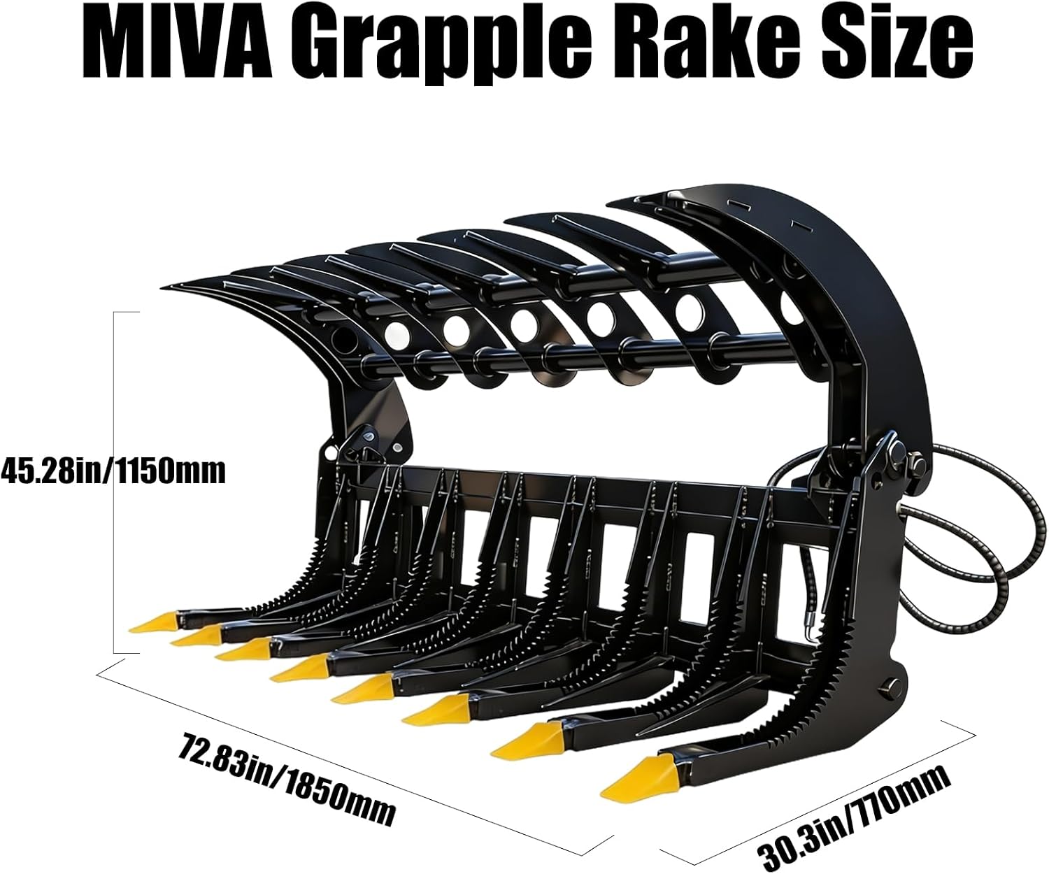 MIVA 72 inch root grapple worth it,should I buy MIVA root grapple,MIVA grapple pros cons,best root grapple for skid steer,MIVA 72 inch grapple honest,root grapple vs alternatives unboxing and complete package contents