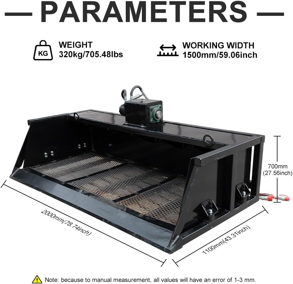 MIVA skid steer screening bucket worth it,should I buy MIVA screening bucket,MIVA vs other sifting buckets,MIVA screening bucket pros cons,best skid steer attachment for topsoil,MIVA 1500mm bucket honest unboxing and complete package contents