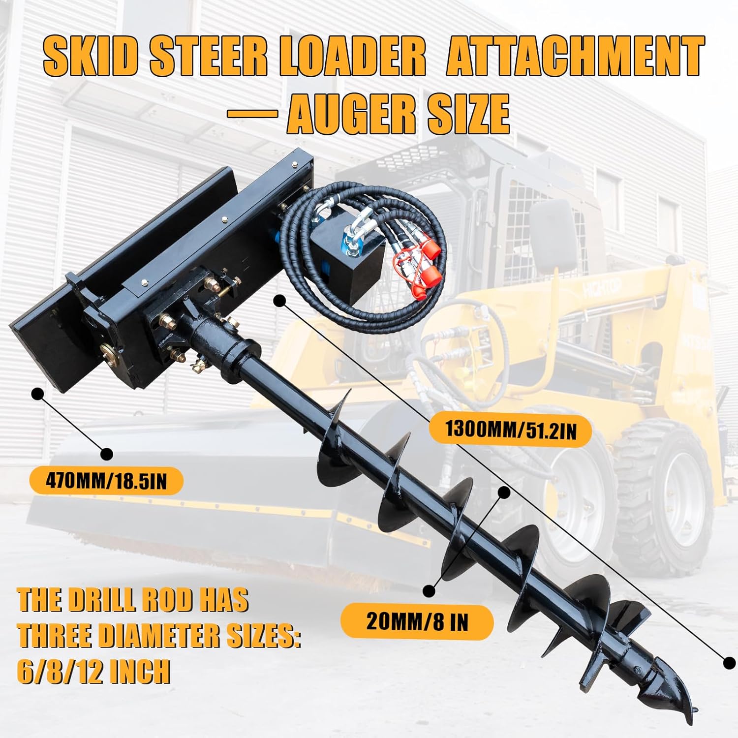 MMS mini skid steer auger attachment,hydraulic auger pros cons,MMS auger worth buying,skid steer auger vs trencher,best auger for compact loader,should I buy MMS auger performance testing and real-world results