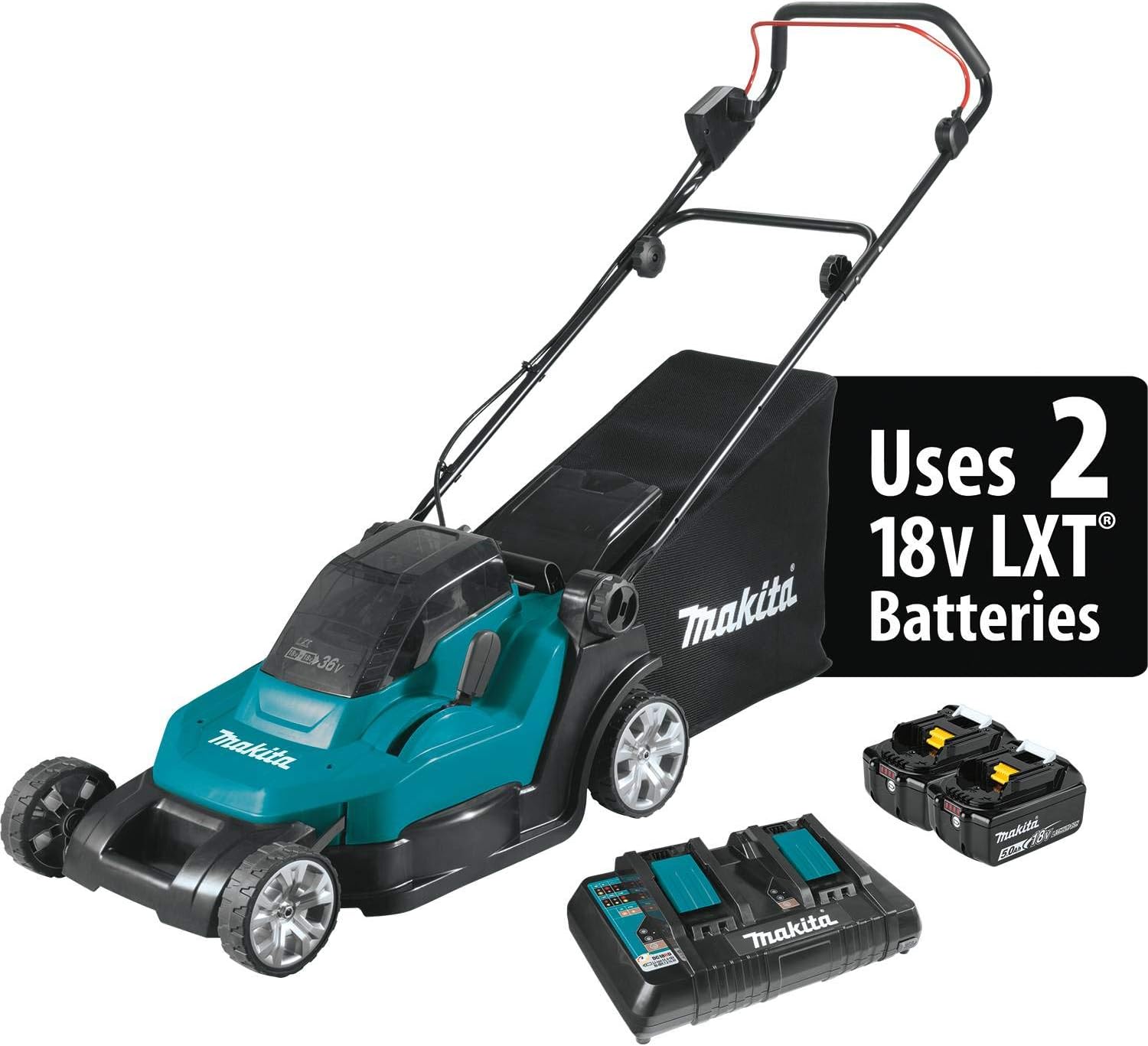 Makita XML05PT lawn mower worth it,should I buy the Makita XML05PT,Makita XML05PT vs gas mower,Makita XML05PT pros cons,best cordless lawn mower for residential,Makita 36V mower worth buying unboxing and complete package contents