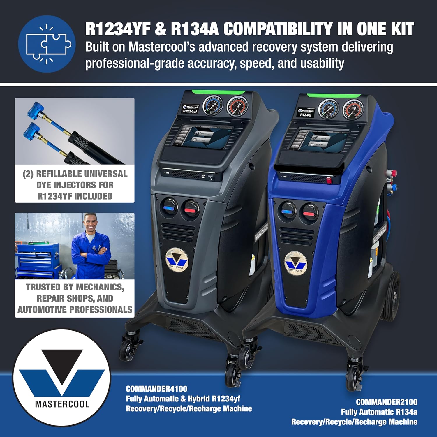 Mastercool Commander 2100 4100 kit worth it,should I buy Mastercool Commander kit,Mastercool Commander vs alternatives,Mastercool Commander pros cons,best automotive A/C service machine,Mastercool Commander kit honest opinion unboxing and complete package contents