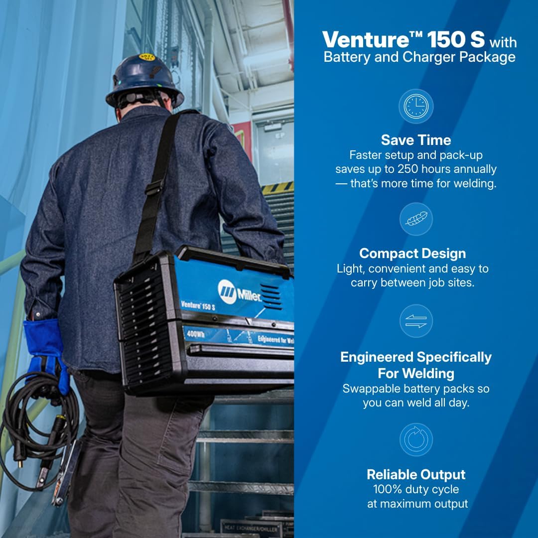 Miller Venture 150 S worth it,should I buy the Venture 150 S,Venture 150 S vs alternatives,Venture 150 S pros cons,best battery welder for automotive,Miller 150 S worth buying performance testing and real-world results