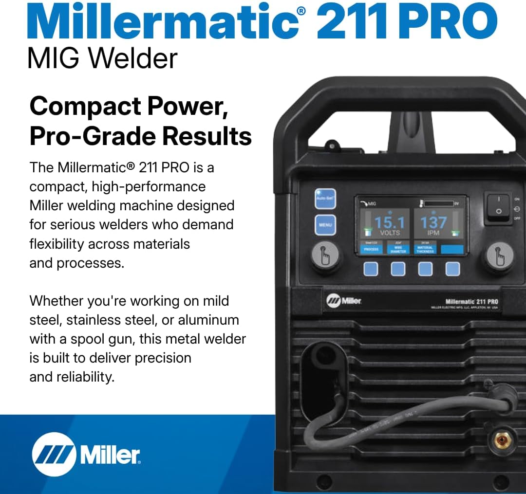 Millermatic 211 PRO worth buying,should I buy Millermatic 211 PRO,Millermatic 211 PRO pros cons,best dual voltage welder for car,Miller 211 PRO honest opinion,Millermatic 211 PRO vs alternatives unboxing and complete package contents