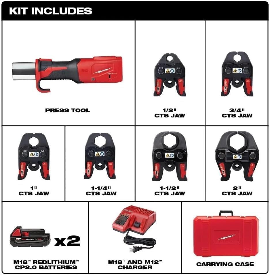 Milwaukee M18 Force Logic press tool worth it,should I buy Milwaukee press tool,Milwaukee press tool pros cons,best press tool for plumbing,Milwaukee Force Logic vs alternatives,M18 press tool honest opinion unboxing and complete package contents