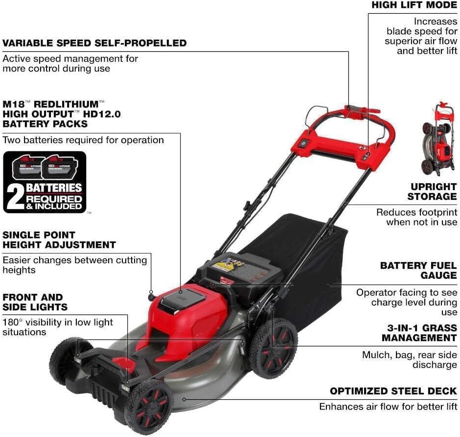 Step-by-step guide for Milwaukee M18 Fuel mower worth buying,Milwaukee M18 mower pros cons,best battery self-propelled mower,Milwaukee M18 Fuel vs gas mower,should I buy Milwaukee M18 mower,Milwaukee 2823-22HD honest opinion - complete tutorial
