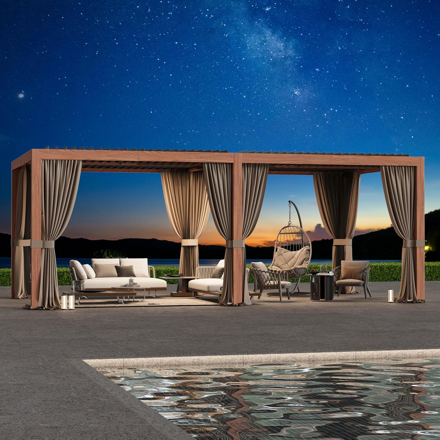 Modern Shade Aurora Pergola worth it,should I buy Modern Shade Aurora Pergola,Modern Shade Aurora Pergola pros cons,best louvered pergola for patio,Modern Shade Aurora vs alternatives,Modern Shade Aurora worth buying unboxing and complete package contents