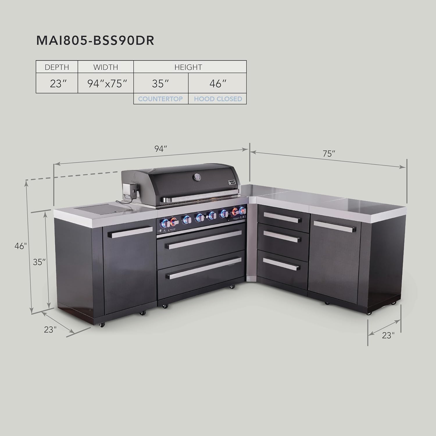 Mont Alpi outdoor kitchen worth it,Mont Alpi 805 pros cons,best outdoor kitchen island,Mont Alpi vs other brands,should I buy a Mont Alpi grill,outdoor kitchen island buying guide unboxing and complete package contents