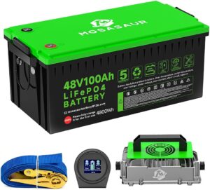 Image 1 of Mosasaur 48V 100Ah battery worth it