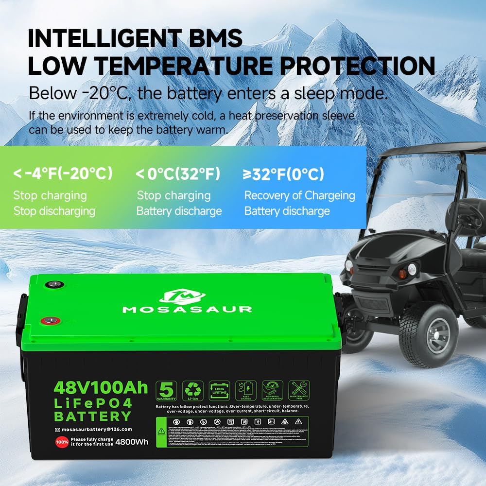Mosasaur 48V 100Ah battery worth it,should I buy Mosasaur 48V battery,Mosasaur vs other golf cart batteries,Mosasaur 48V 100Ah pros cons,best LiFePO4 battery for golf cart,Mosasaur battery worth buying unboxing and complete package contents