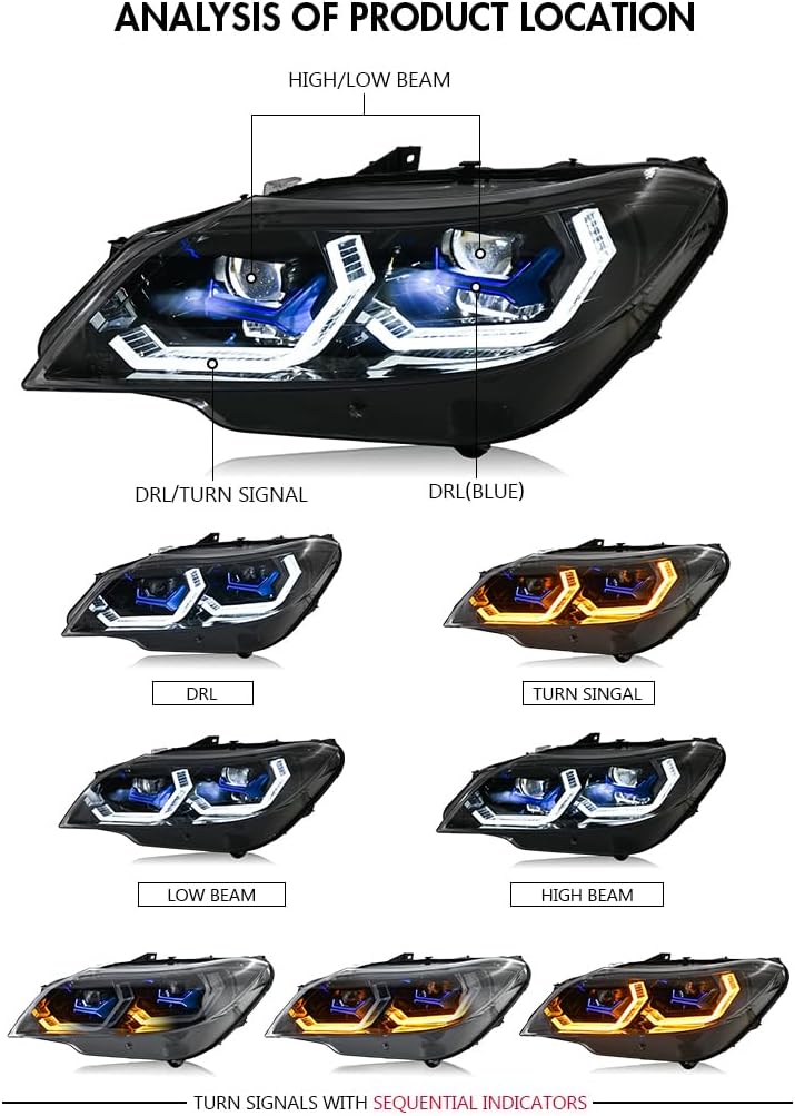 Oahiem BMW Z4 headlights worth it,should I buy Oahiem Z4 headlights,Oahiem vs other BMW headlights,Oahiem Z4 headlights pros cons,best headlights for BMW Z4 E89,Oahiem sequential turn signals worth buying unboxing and complete package contents