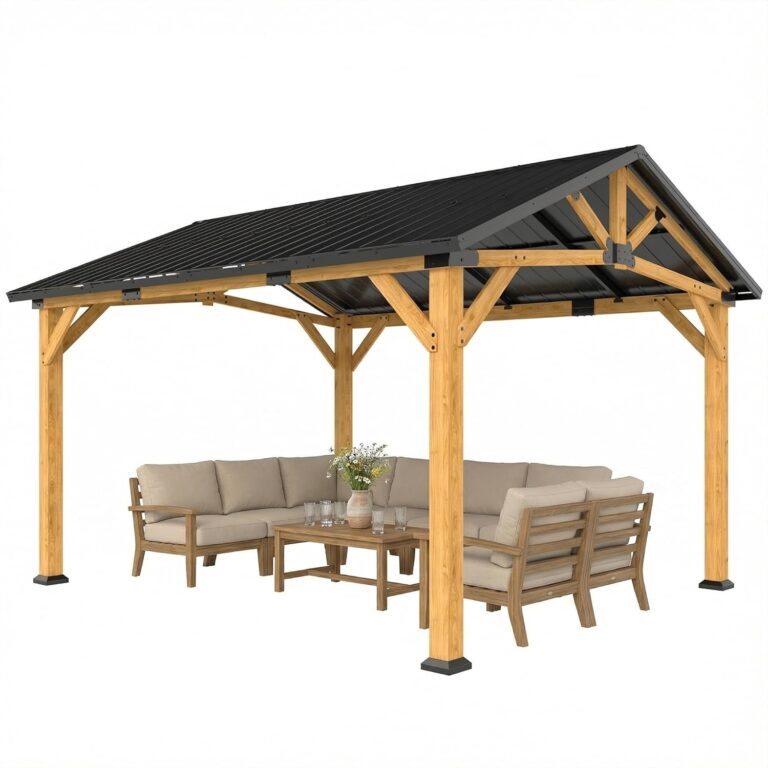 Image 1 of Outsunny hardtop gazebo worth it