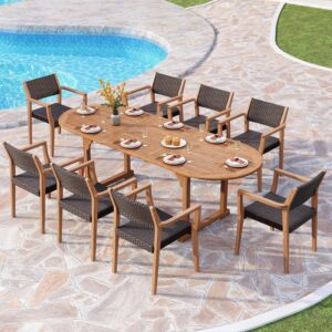 Image 1 of PHI VILLA acacia wood dining set worth it