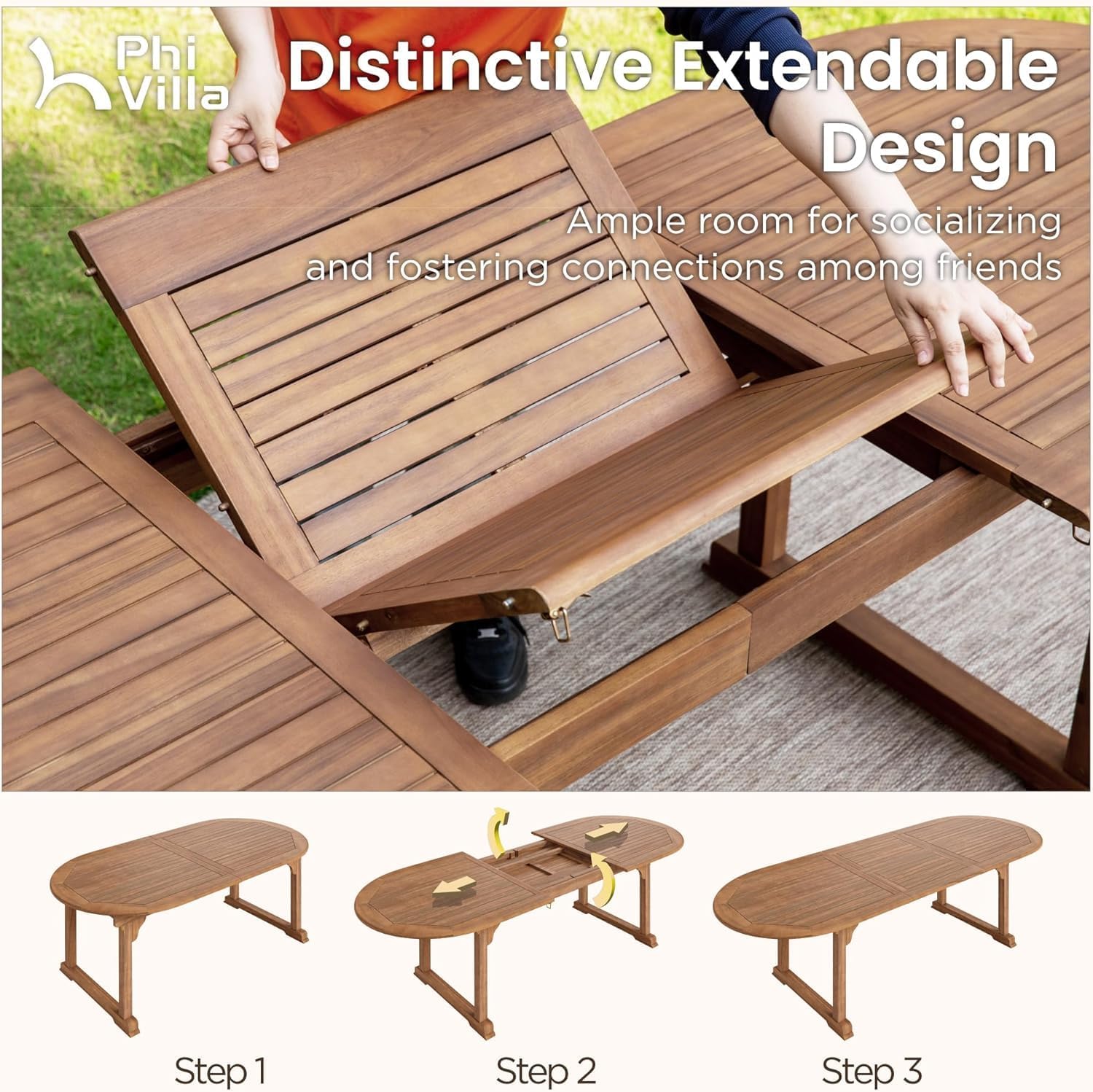 PHI VILLA acacia wood dining set worth it,PHI VILLA vs other outdoor dining sets,acacia wood dining set pros cons,best outdoor dining set for patio,should I buy PHI VILLA dining set,PHI VILLA dining set durability unboxing and complete package contents