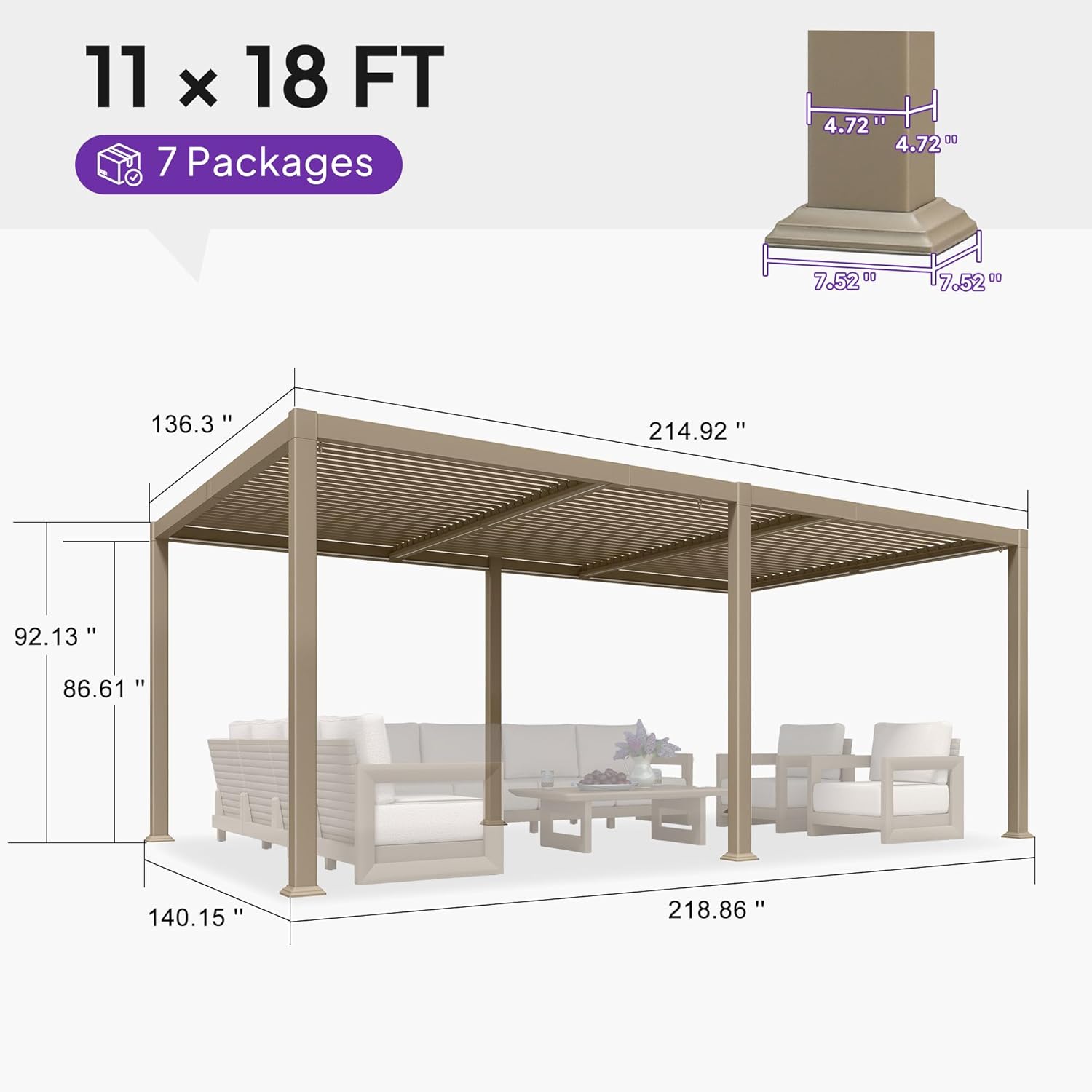 PURPLE LEAF pergola worth buying,should I buy PURPLE LEAF pergola,PURPLE LEAF pergola pros cons,best pergola for patio,PURPLE LEAF vs other pergolas,adjustable roof pergola worth it unboxing and complete package contents