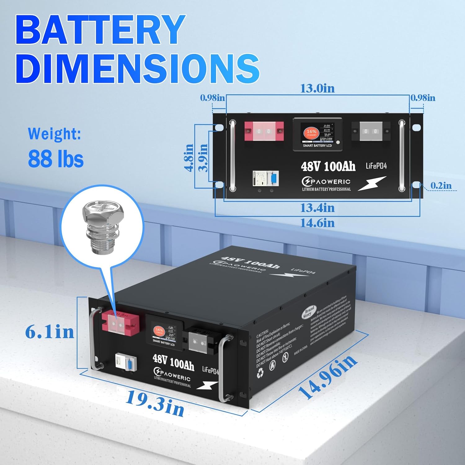 Paoweric 48V 100Ah battery worth it,should I buy Paoweric 48V battery,Paoweric 48V vs alternatives,Paoweric 48V 100Ah pros cons,best LiFePO4 battery for solar,48V 100Ah battery worth buying unboxing and complete package contents