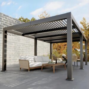 Image 1 of PeakPursuit louvered pergola worth it