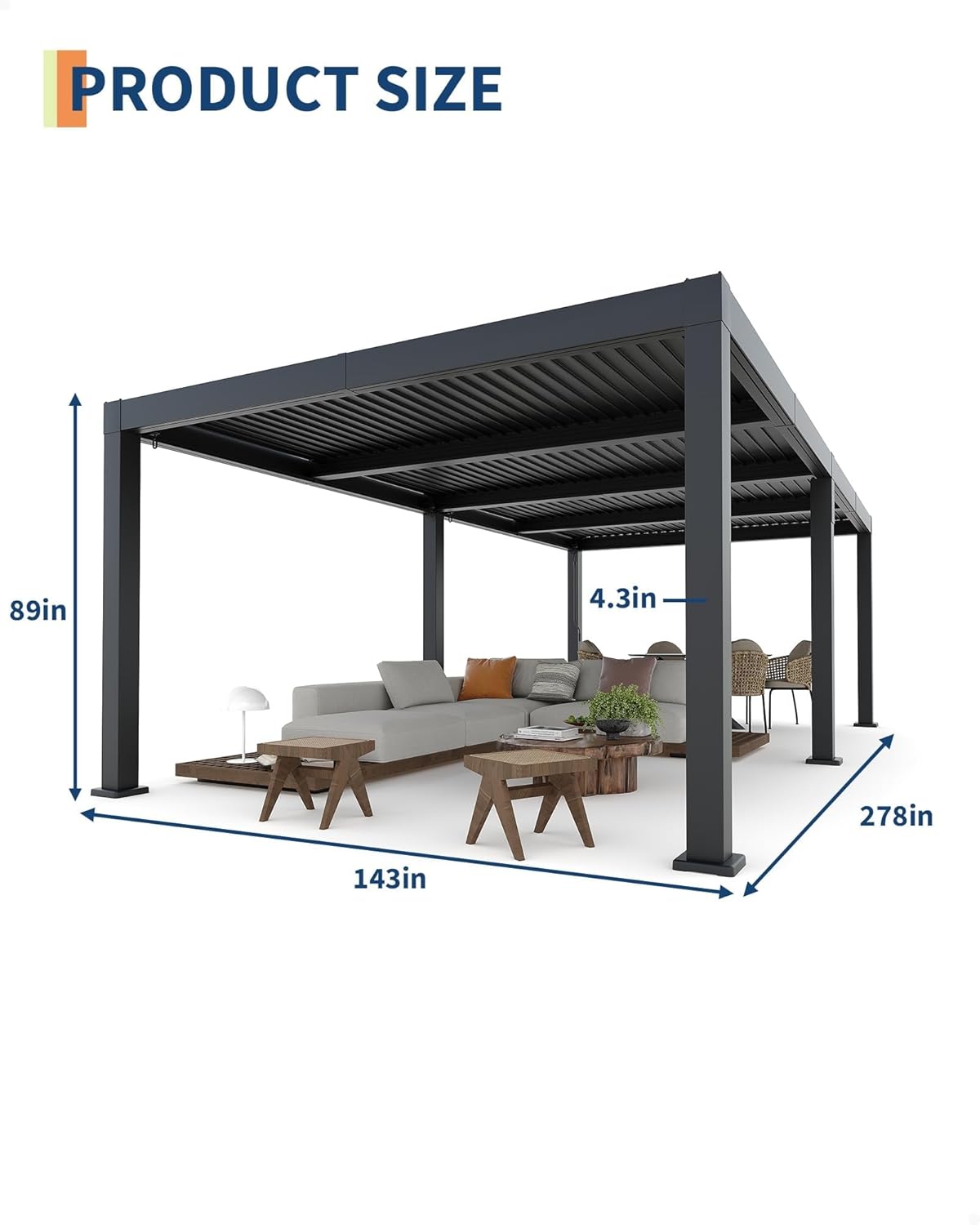 PeakPursuit pergola worth buying,should I buy a PeakPursuit pergola,PeakPursuit vs other pergolas,PeakPursuit pergola pros cons,best louvered pergola for patio,PeakPursuit adjustable roof honest unboxing and complete package contents