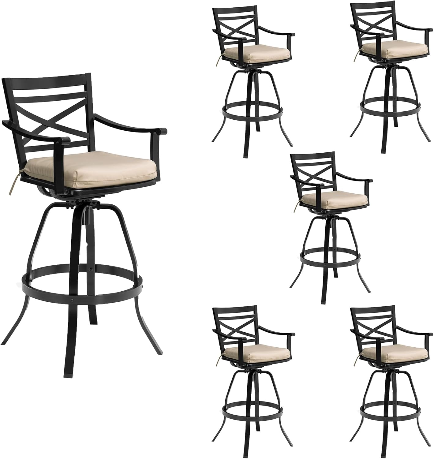 Image 1 of Pellebant outdoor bar stools