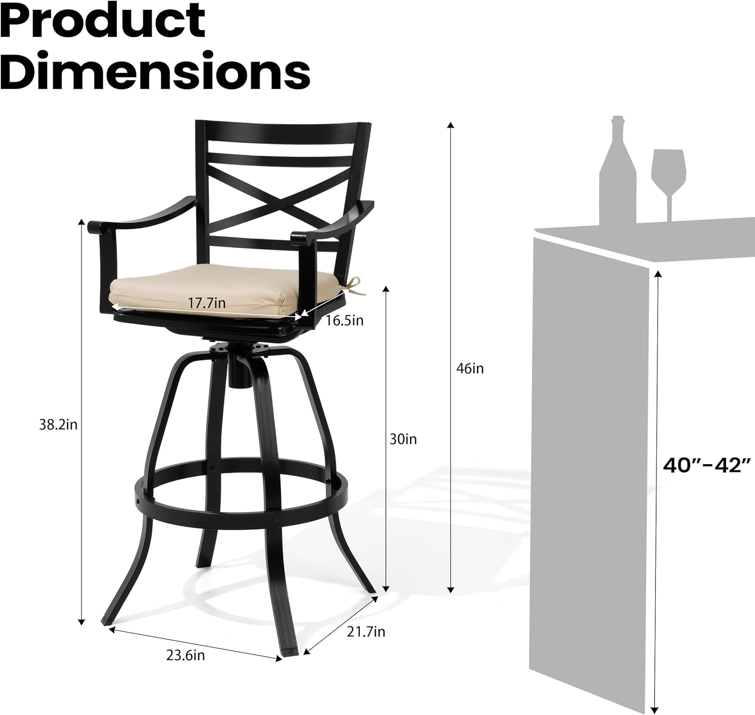 Step-by-step guide for Pellebant outdoor bar stools,best outdoor bar stools for patio,Pellebant bar stools worth buying,aluminum swivel bar stools pros cons,Sunbrella bar stools vs alternatives,should I buy Pellebant bar stools - complete tutorial