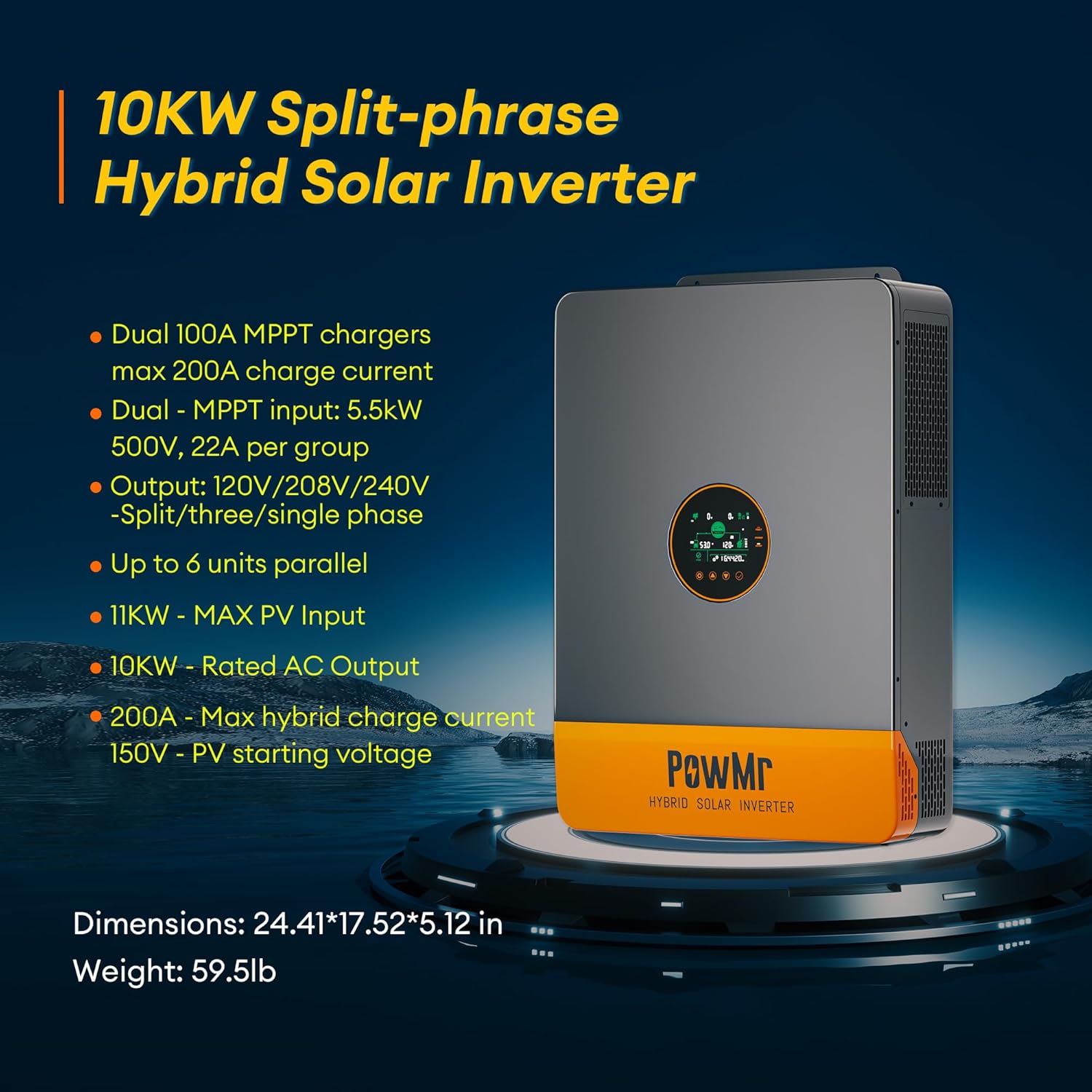 PowMr 10000W inverter worth buying,PowMr 10k inverter pros cons,PowMr SunSmart 10KP honest,best 48V split-phase inverter,PowMr inverter vs alternatives,should I buy PowMr 10000W unboxing and complete package contents