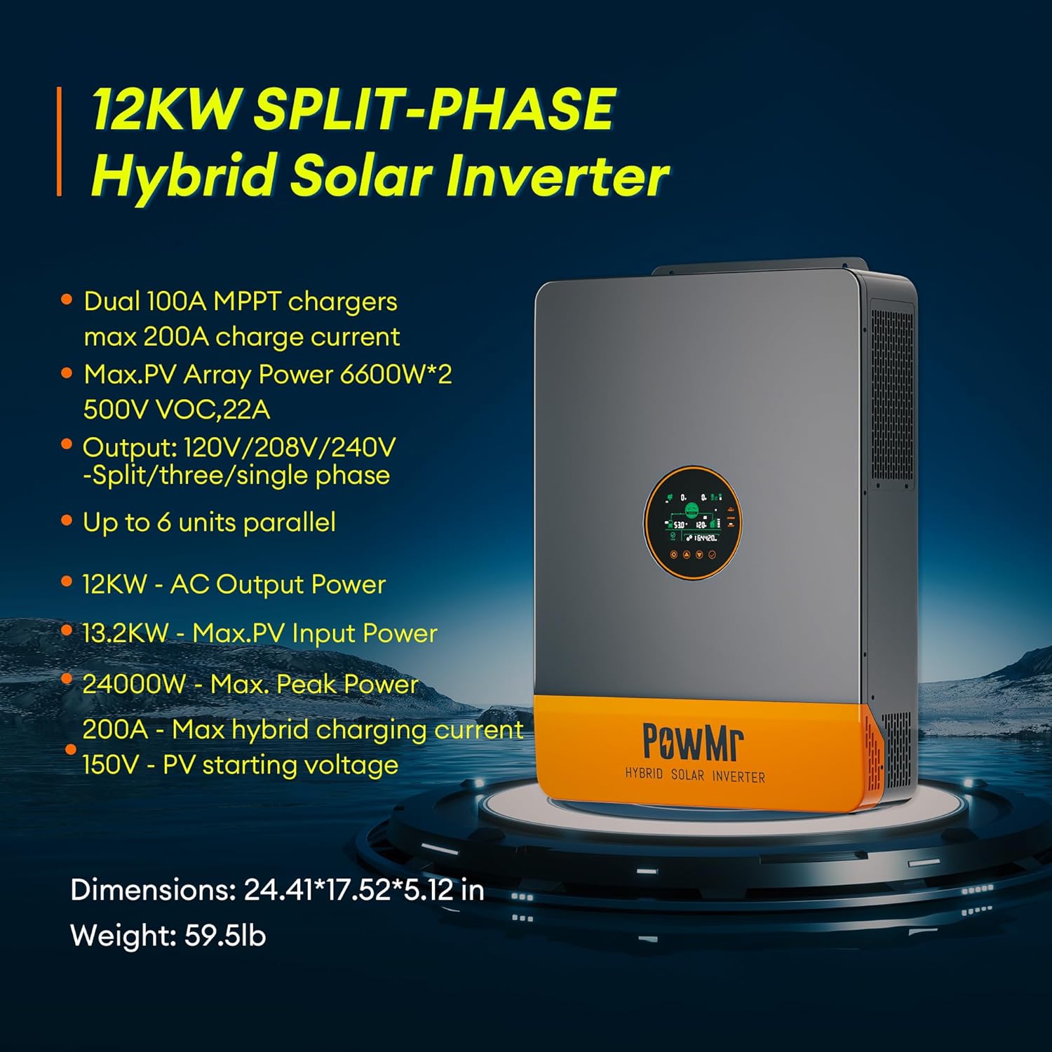 PowMr 12000W hybrid inverter worth it,should I buy PowMr 12000W inverter,PowMr 12000W vs alternatives,PowMr 12000W pros cons,best hybrid inverter for off-grid,PowMr 12000W split phase honest unboxing and complete package contents
