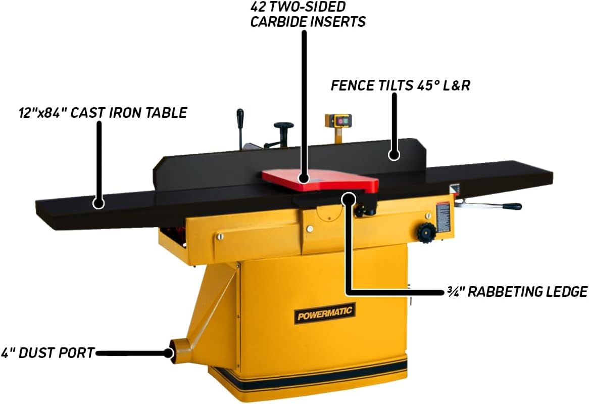 Step-by-step guide for Powermatic 1285T jointer worth buying,Powermatic 1285T pros cons,Powermatic 1285T vs alternatives,should I buy Powermatic 1285T jointer,best 12-inch jointer for shop,Powermatic ArmorGlide jointer honest - complete tutorial