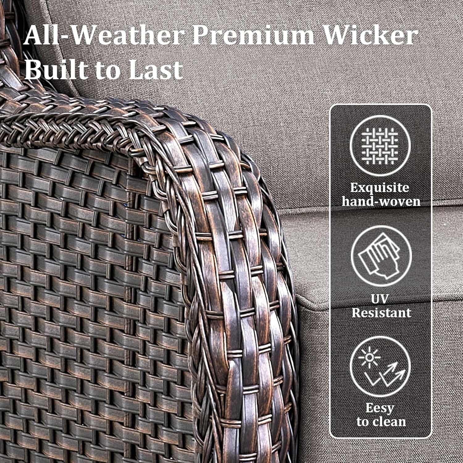 Pugire patio furniture set worth buying,Pugire outdoor furniture pros cons,best wicker patio furniture for decks,swivel outdoor chairs with fire pit,should I buy Pugire patio set,Pugire fire pit table set vs alternatives unboxing and complete package contents