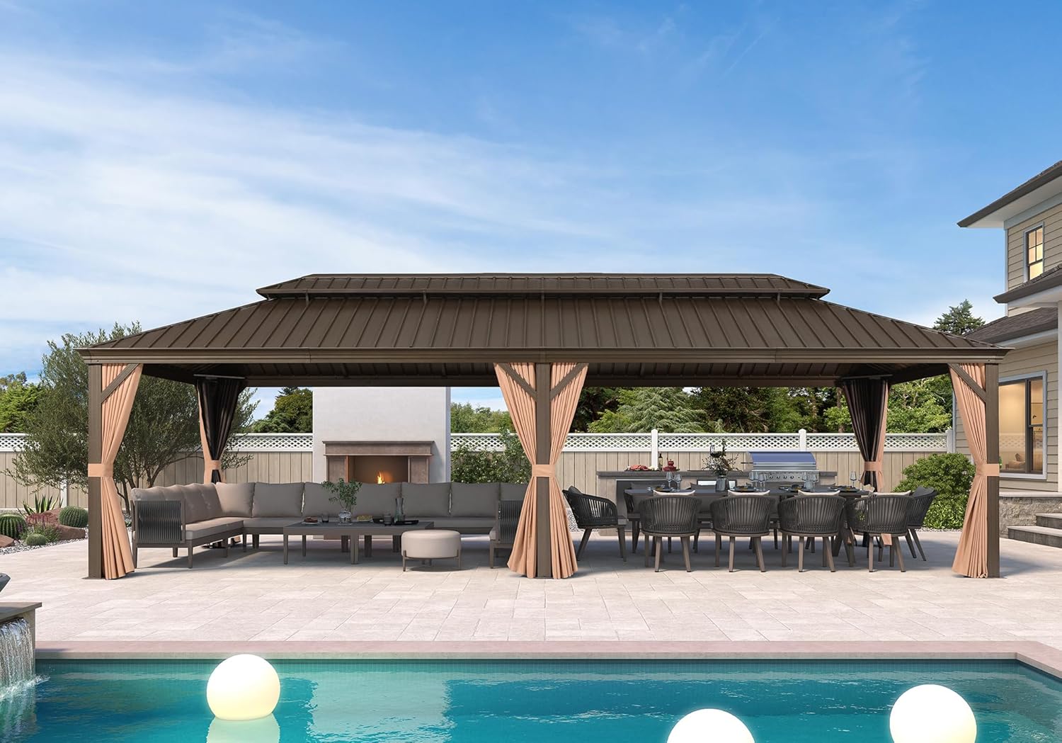 Image 1 of Purple Leaf hardtop gazebo worth it