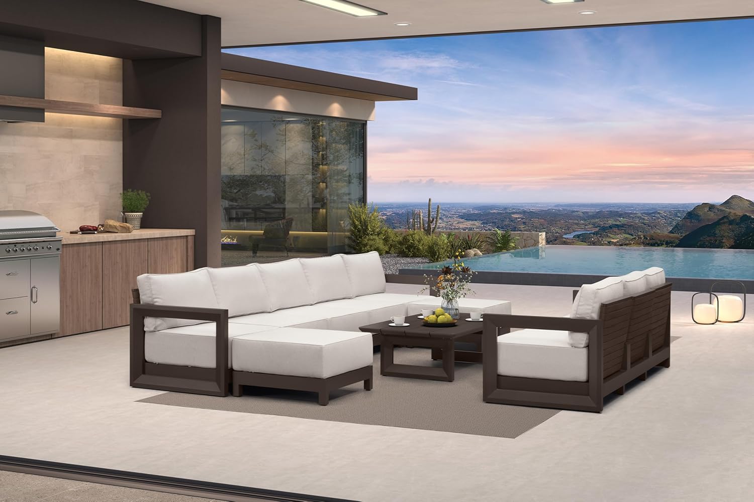 Image 1 of Purple Leaf patio sectional worth it