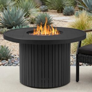 Image 1 of Real Flame Calvin propane fire pit