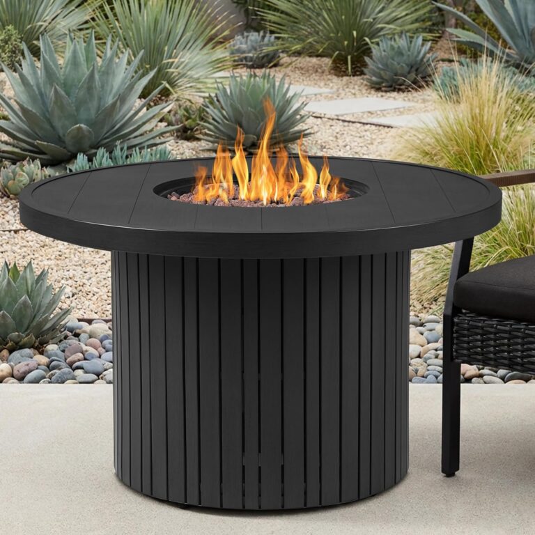 Image 1 of Real Flame Calvin propane fire pit