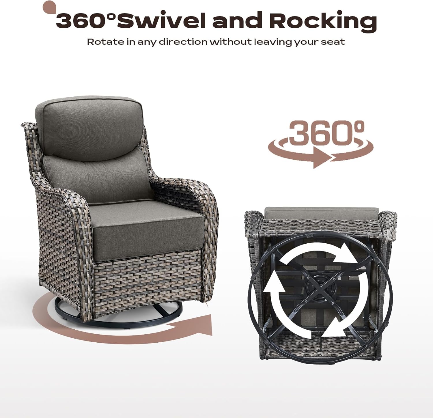 Rilyson outdoor patio furniture worth buying,best outdoor patio conversation sets,Rilyson wicker furniture pros cons,should I buy Rilyson patio set,outdoor swivel rocker chairs for deck,deep seating patio set 8 piece unboxing and complete package contents