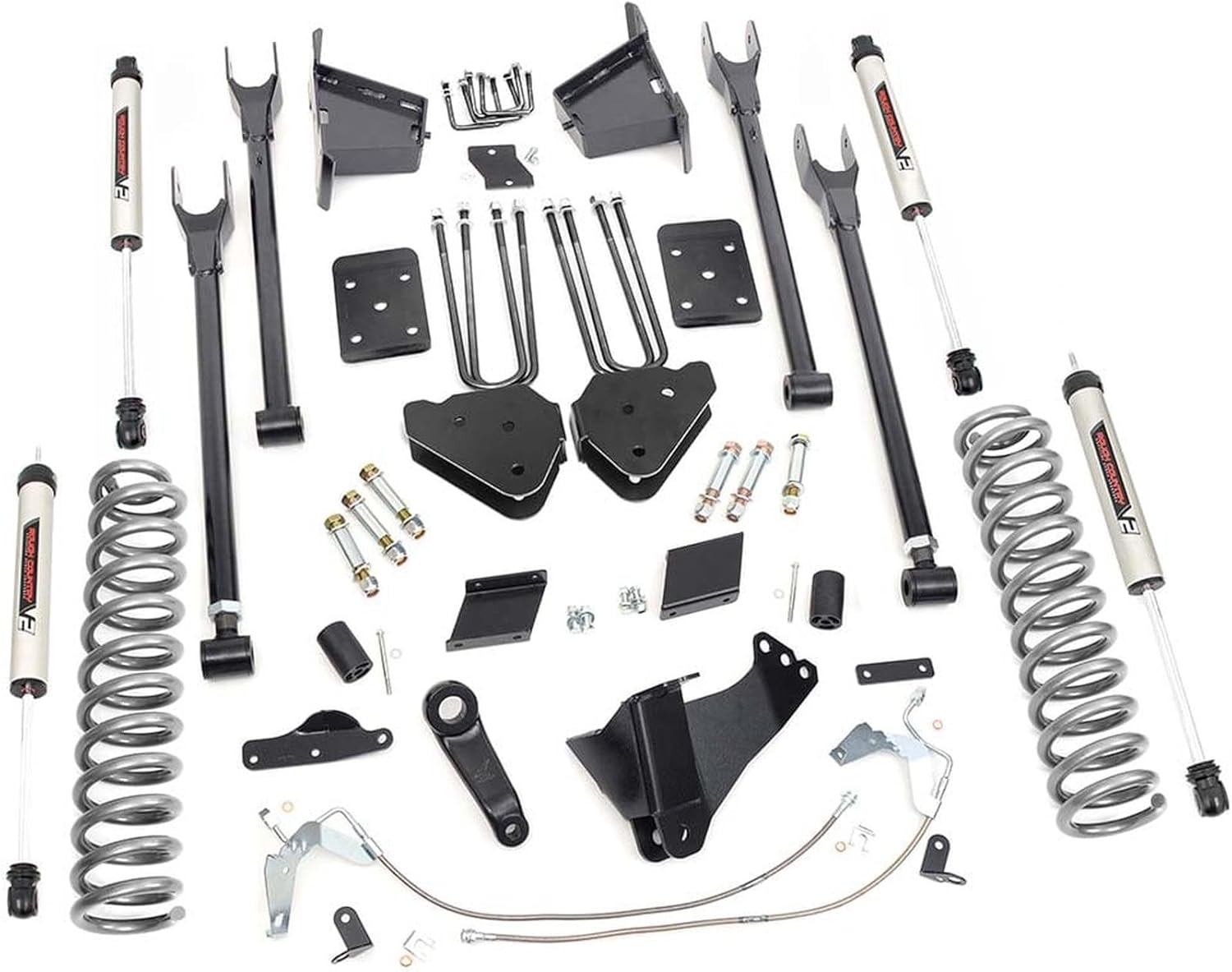 Rough Country 4-Link Lift Kit worth it,should I buy Rough Country 4-Link,Rough Country vs BDS lift kit,Rough Country 4-Link pros cons,best 6 inch lift for F-250,Rough Country lift kit honest opinion performance testing and real-world results