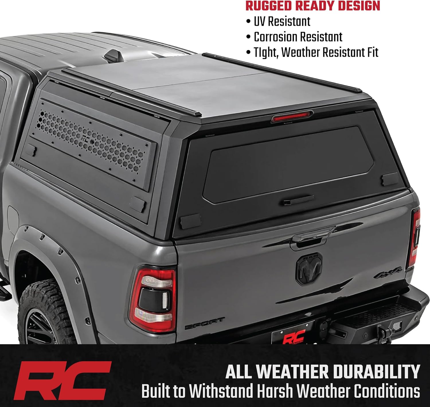 Rough Country Bed Cap worth buying,Rough Country Bed Cap pros cons,best truck bed cap for Ram 1500,should I buy a Rough Country topper,Rough Country vs other bed caps,Rough Country modular topper honest unboxing and complete package contents